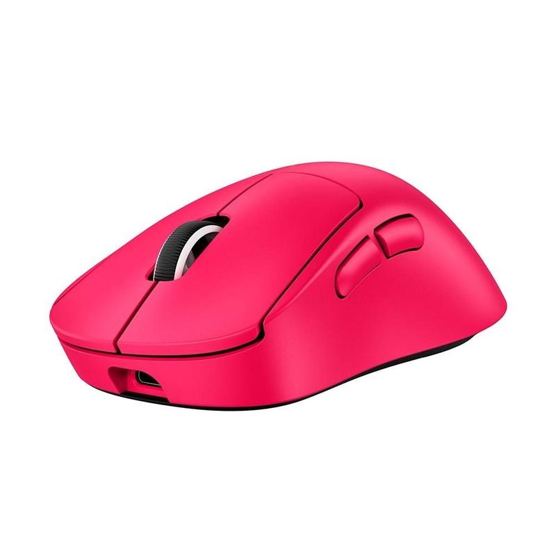 Imagem do produto Mouse Gamer sem fio Logitech G Pro X Superlight 2 DEX - Rosa/Magenta em Magazine Luiza